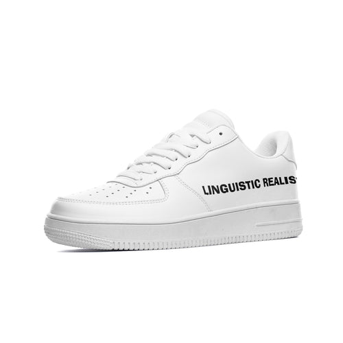 LINGUISTIC REALISTIC Low Top Leather Sneakers